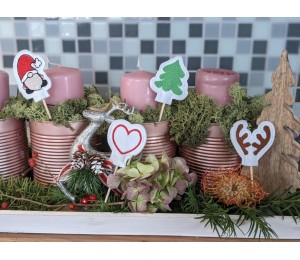 Stickserie - ITH Stifteaufsatz Weihnachtswichtel & Co